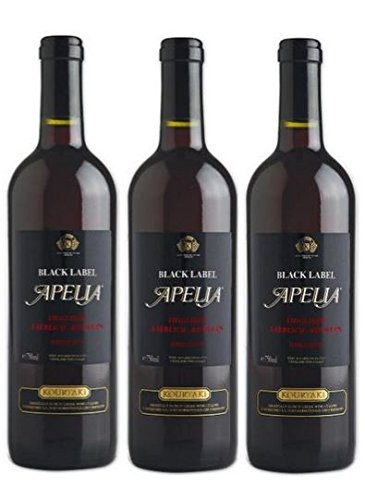 3x Apelia Black Label 750 ml Rotwein lieblich aus Griechenland 11,5 {a9693c0398ccefd254e5a71ea915a3f7e400cf94c92e6cd81cc9c23a02374c4f} + 1 Probier Sachets Olivenöl aus Kreta a 10 ml - griechischer roter Wein 3x Apelia Black Label 750 ml Rotwein lieblich aus Griechenland 11,5 {a9693c0398ccefd254e5a71ea915a3f7e400cf94c92e6cd81cc9c23a02374c4f} + 1 Probier Sachets Olivenöl aus Kreta a 10 ml - griechischer roter Wein
