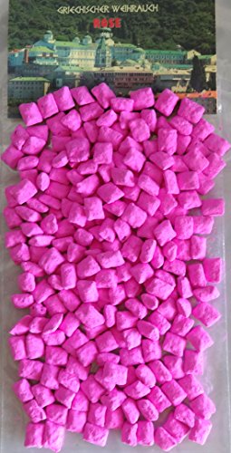 TRIMONTIUM GWR06-250 Räucherwerk griechischer Weihrauch Stücke Vorteilspackung Rose 250 g zum Räuchern auf Kohle oder Sieb, Harz/Talkum/ätherische Öle, rosa, 13 x 7 x 2.5 cm TRIMONTIUM GWR06-250 Räucherwerk griechischer Weihrauch Stücke Vorteilspackung Rose 250 g zum Räuchern auf Kohle oder Sieb, Harz/Talkum/ätherische Öle, rosa, 13 x 7 x 2.5 cm